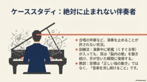 絶対に止まれない伴奏者